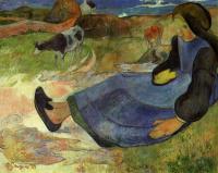Gauguin, Paul - Seated Breton Girl